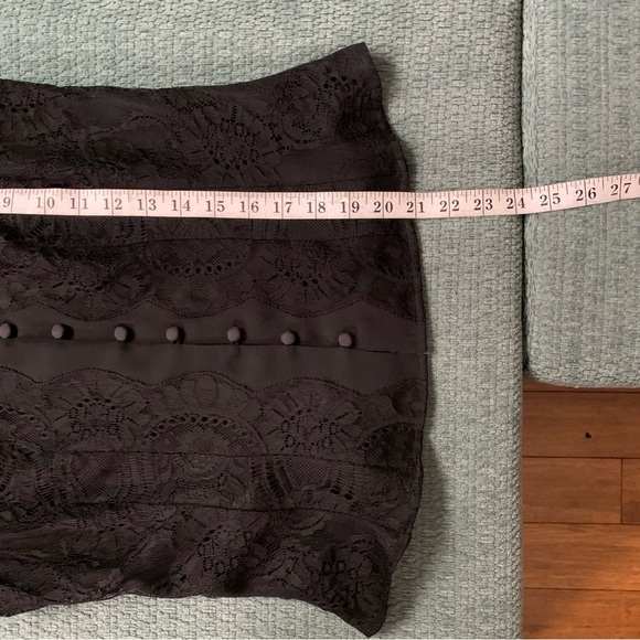 Goth Dark Academia Steampunk Pirate Black Lace Collared Sleeveless Waistcoat - Picture 10 of 15